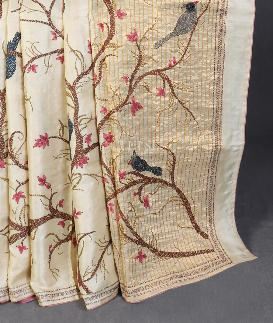 beige-tussar-kantha-work-saree-t578361-t578361-b