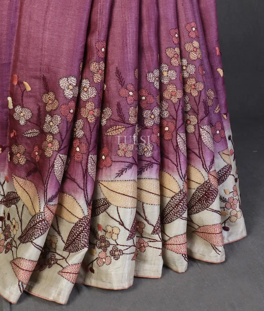 pinkish-lavender-tussar-kantha-work-saree-t578362-t578362-e