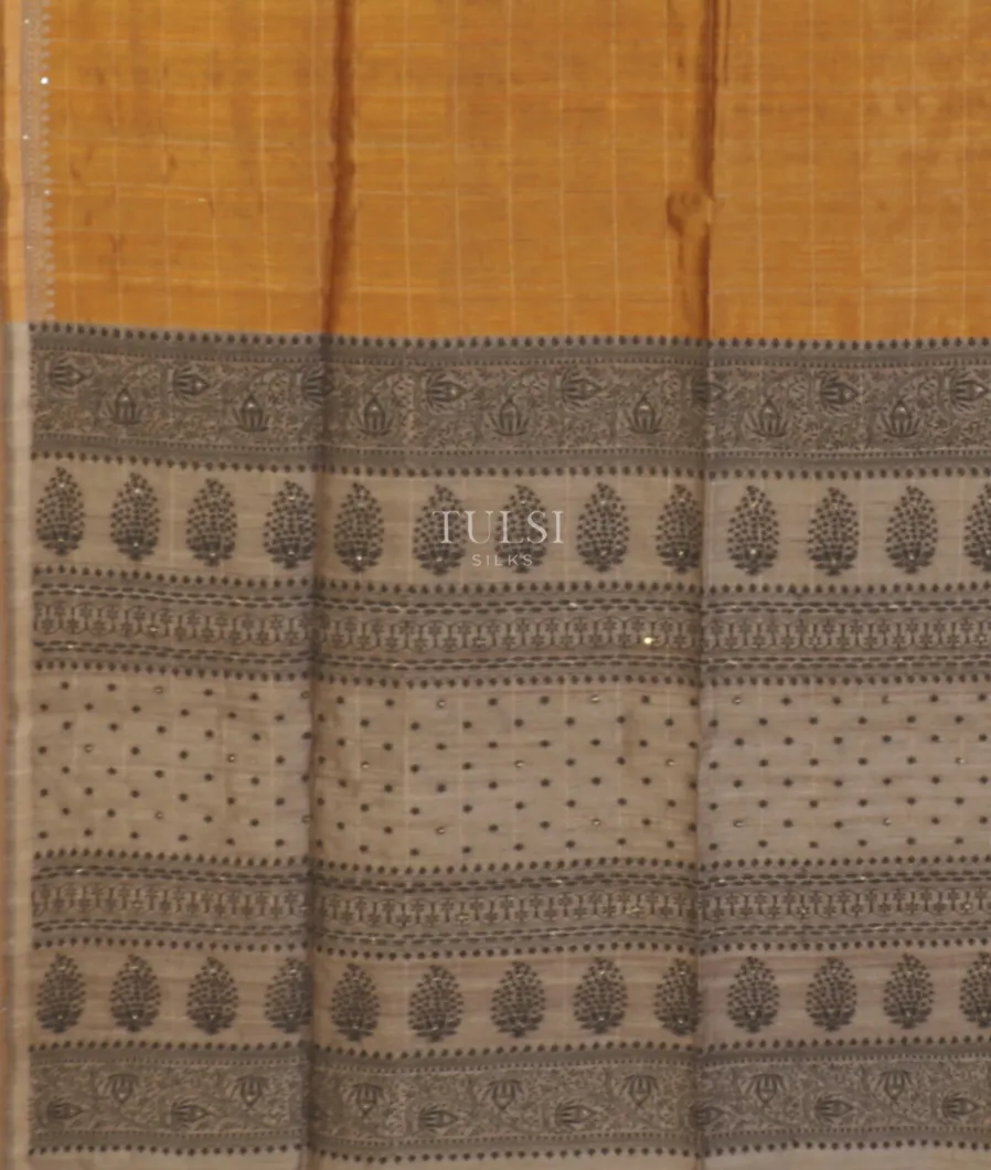 yellow-tussar-embroidery-saree-t572432-t572432-d