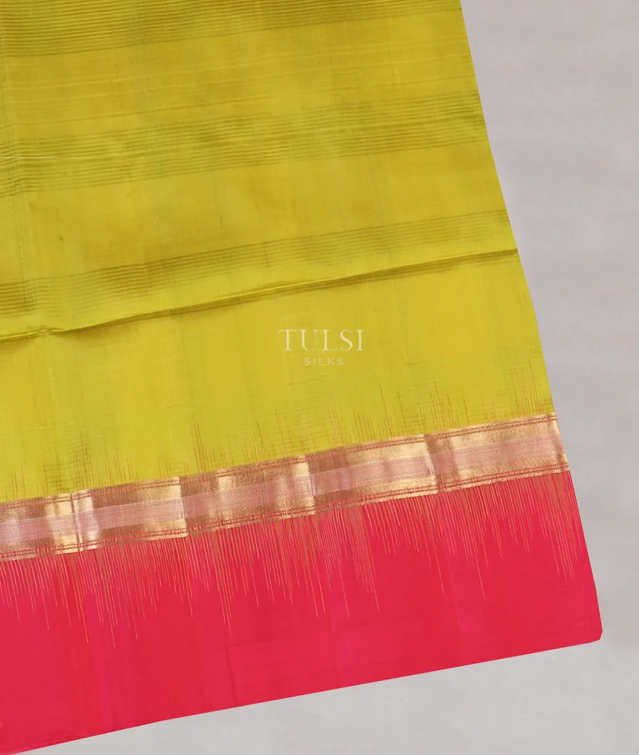 Yellowish Green Soft Silk Saree T578467-image