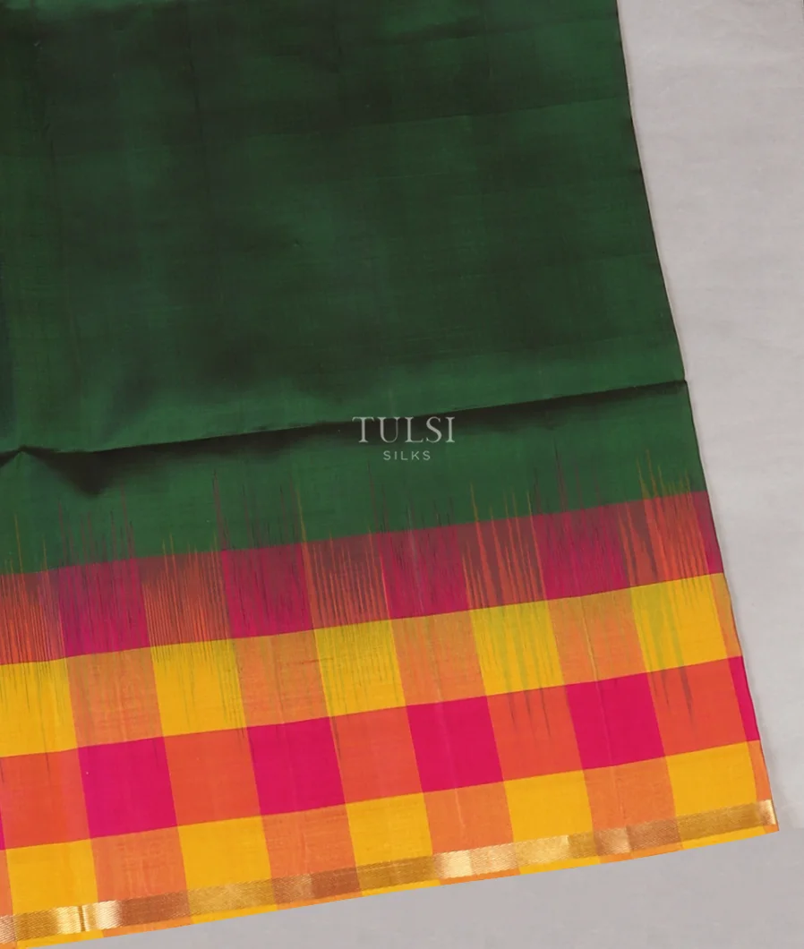 Green Soft Silk Saree T540750-image
