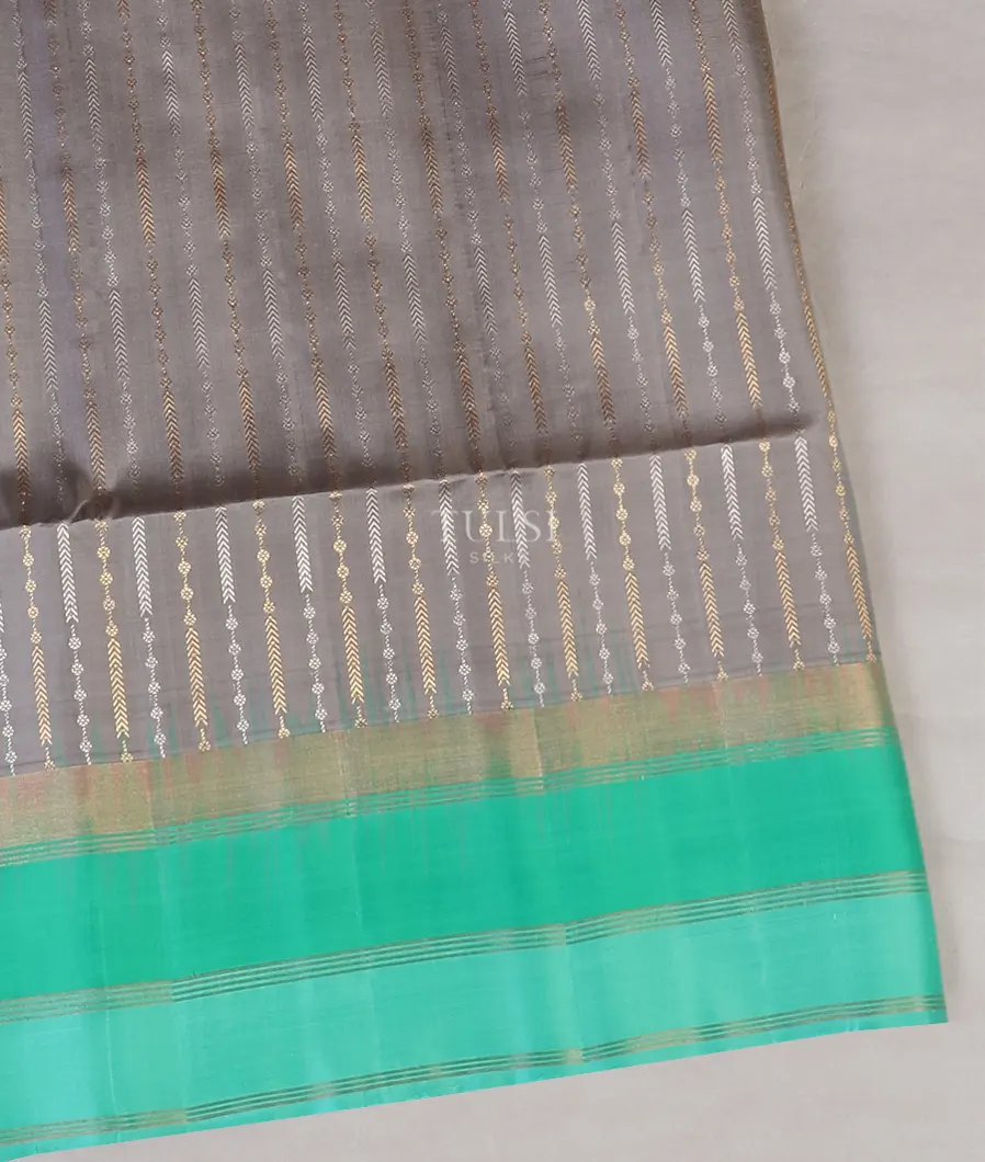 Grey Soft Silk Saree T580912-image