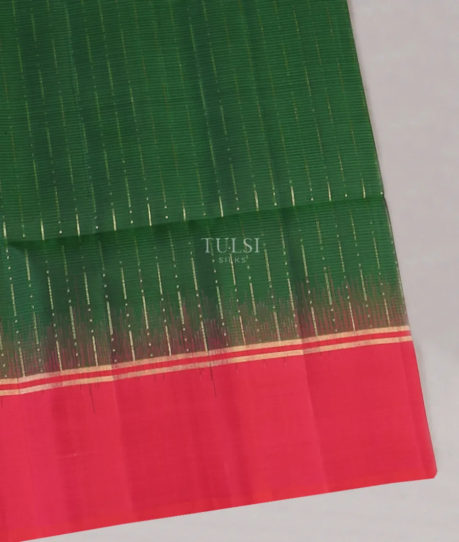 Green Soft Silk Saree T580325-image