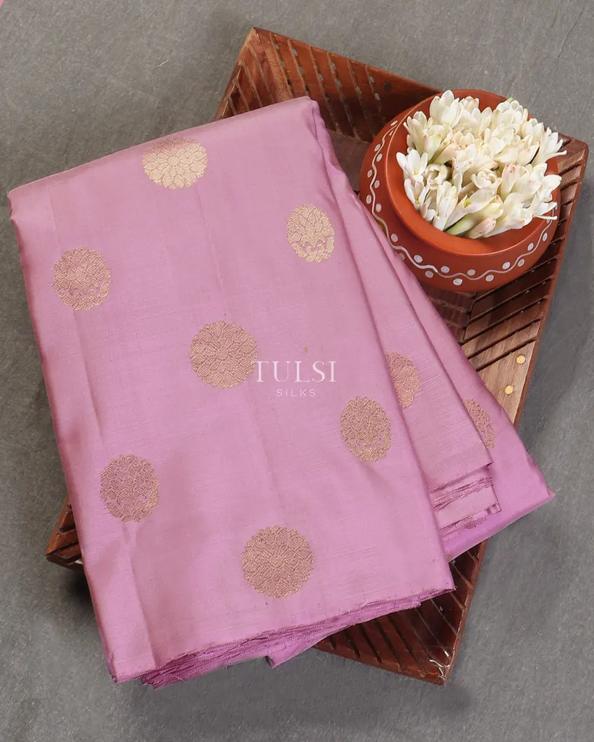 Lavender Kanjivaram Silk Saree T578433-image