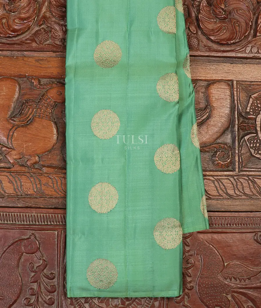 Green Kanjivaram Silk Saree T581180-image