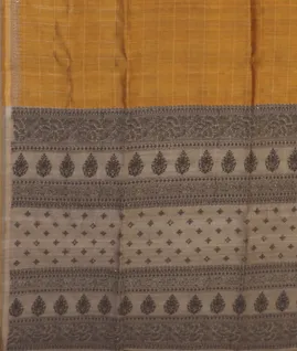 golden-brown-tussar-embroidery-saree-t579775-t579775-d