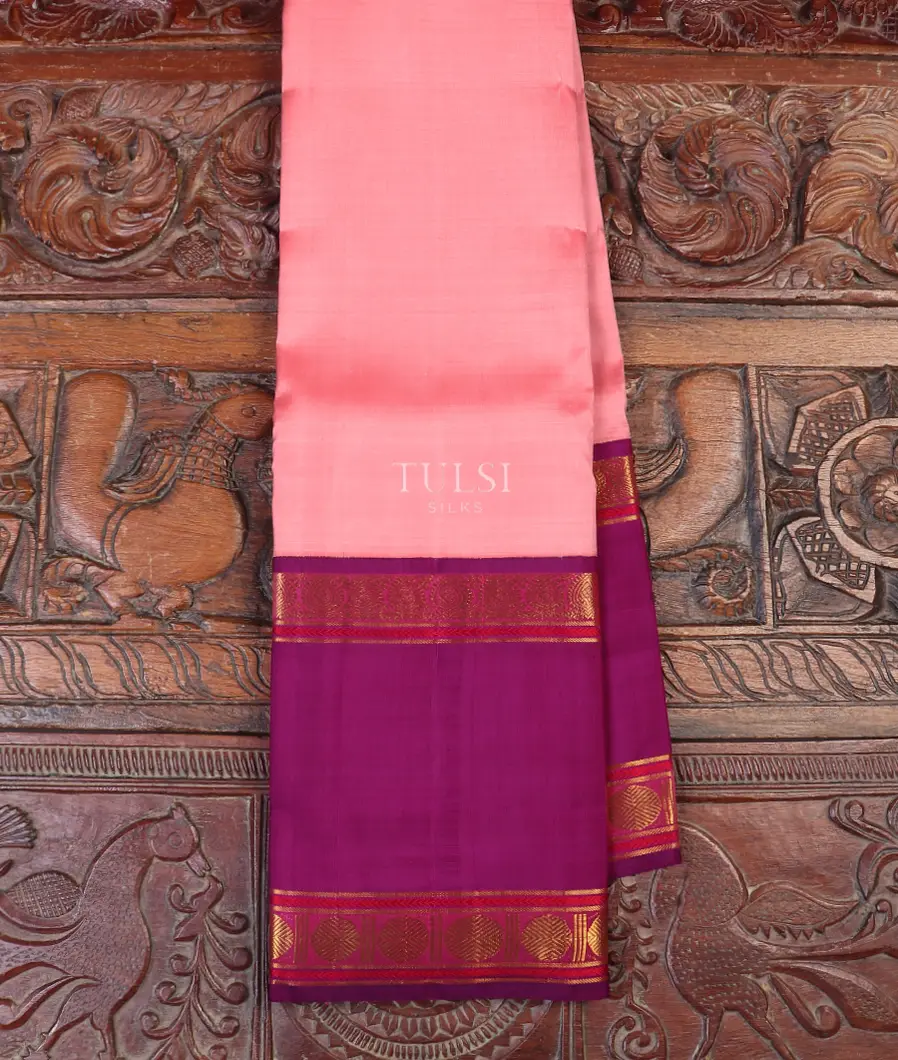 Pink Kanjivaram Silk Saree T583401-image