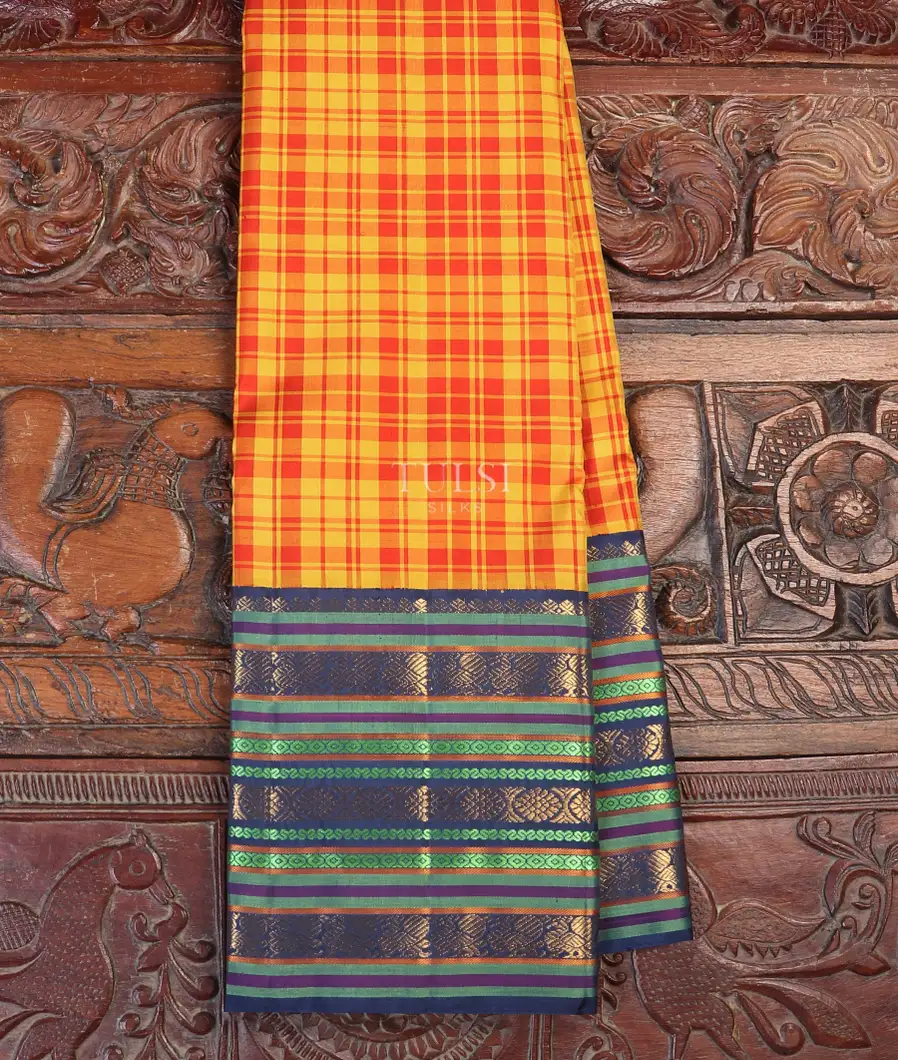 Multicolour Kanjivaram Silk Saree T579675-image