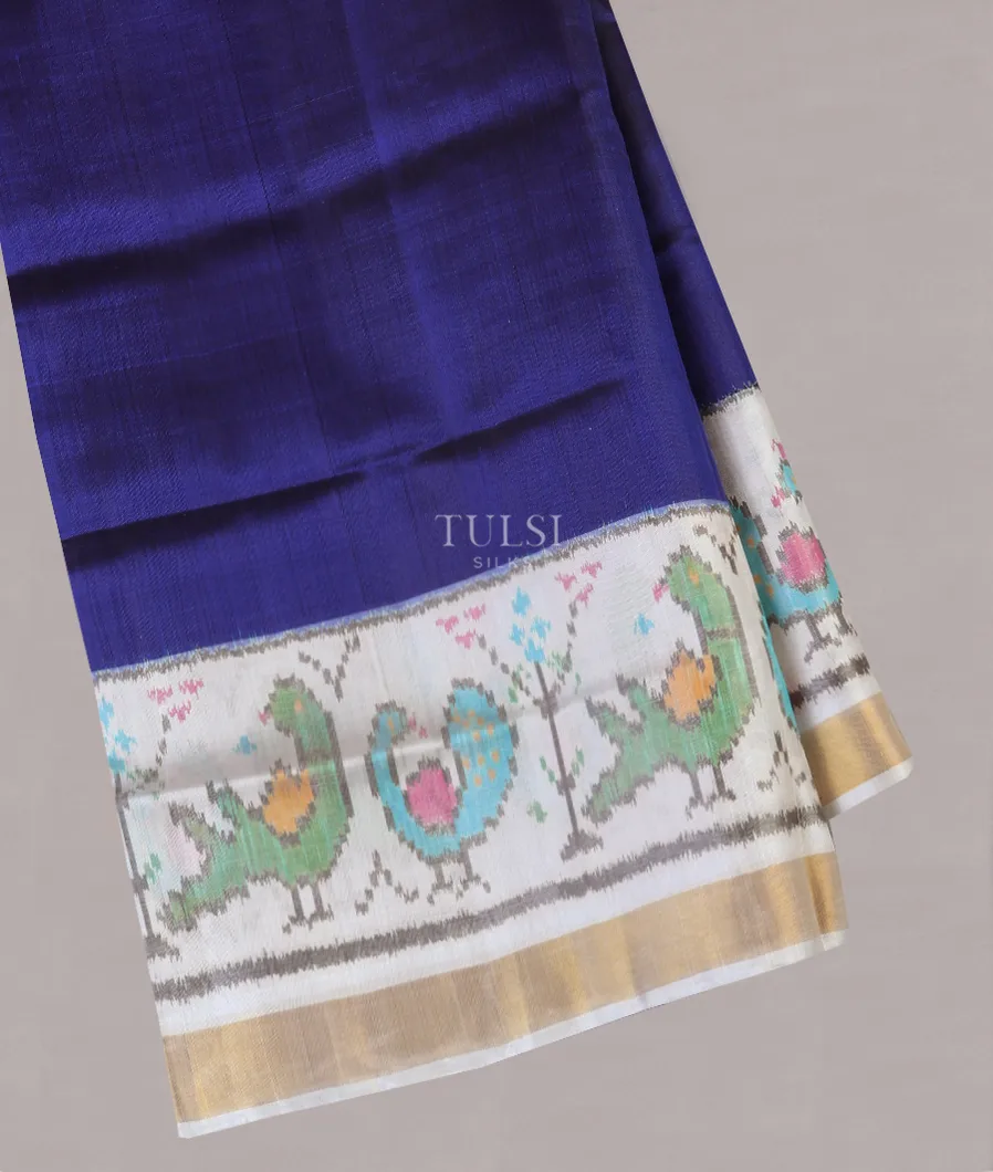 Blue Patola Silk Saree T559799-1-image