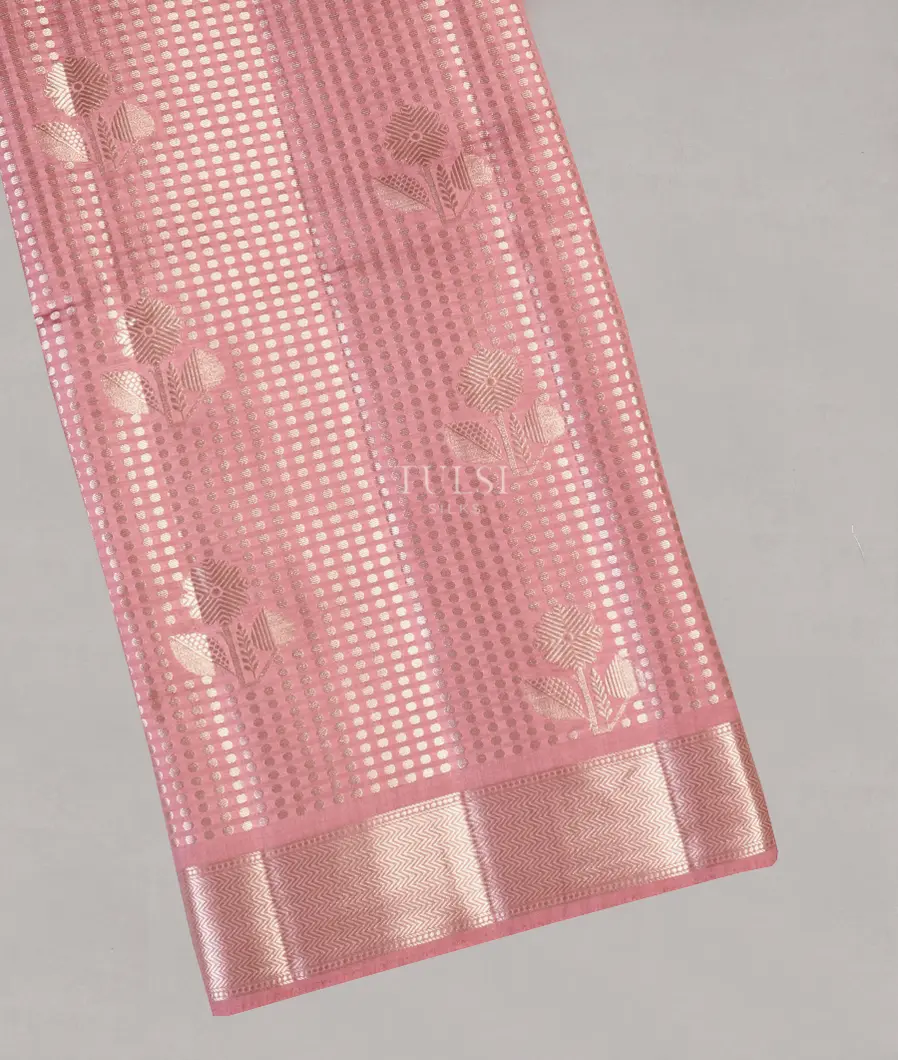 Salmon Pink Chaniya Silk Saree T580147-image
