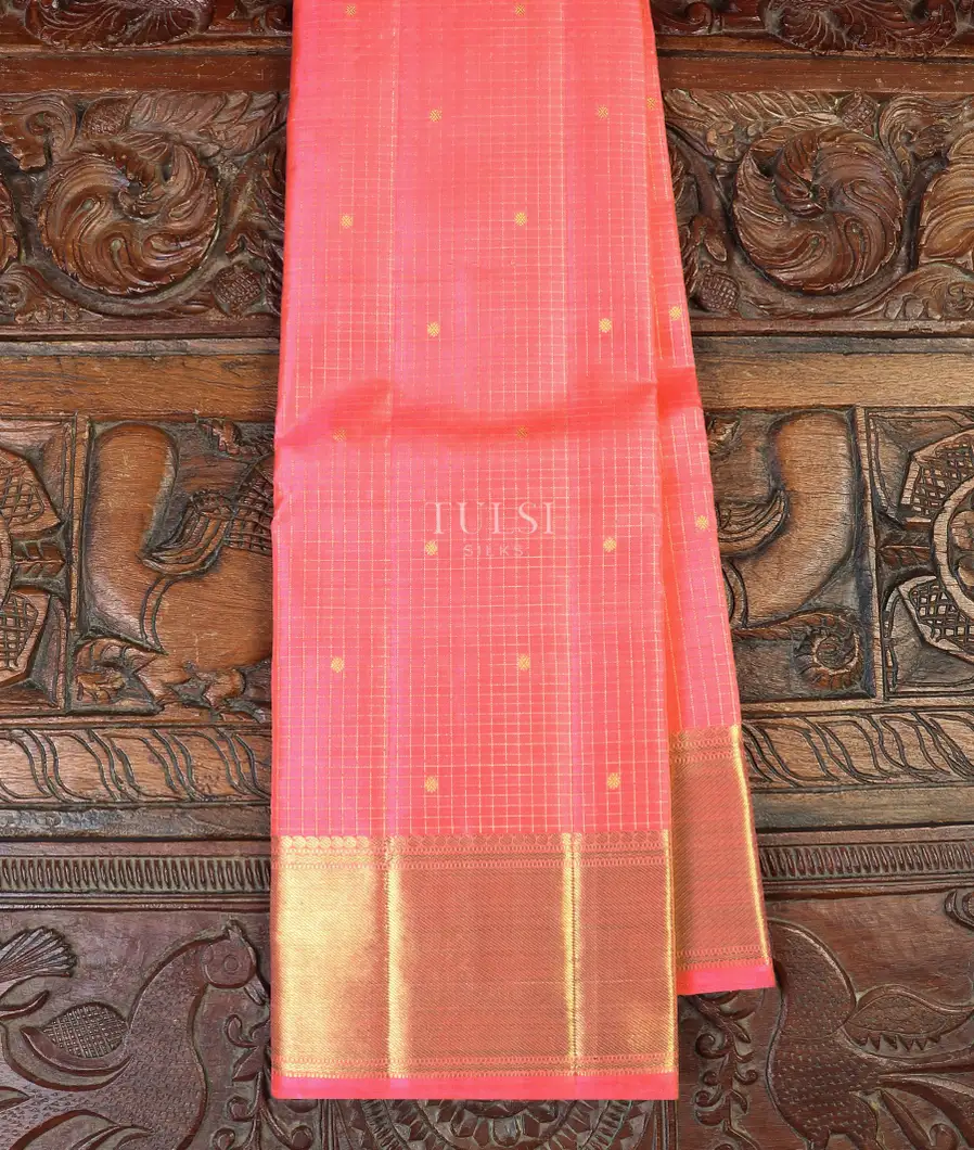 Pink Kanjivaram Silk Saree T582402-image