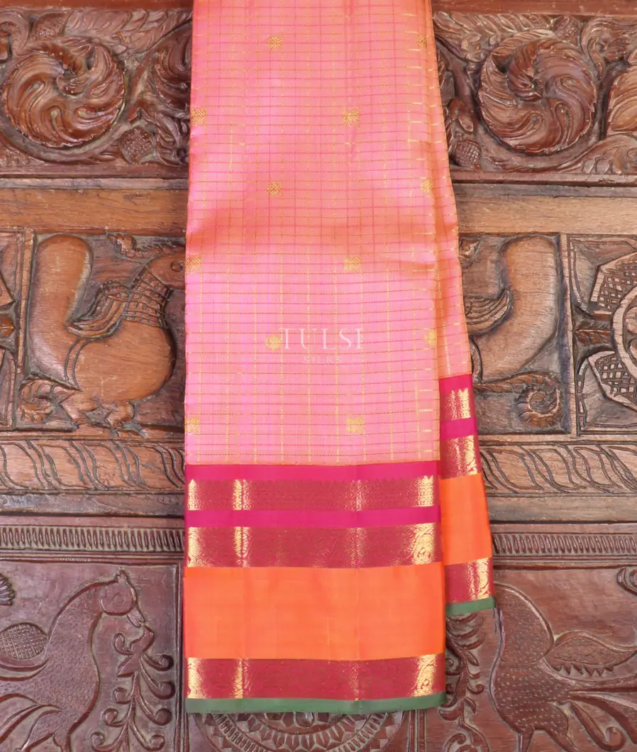 Pink Kanjivaram Silk Saree T579757-image