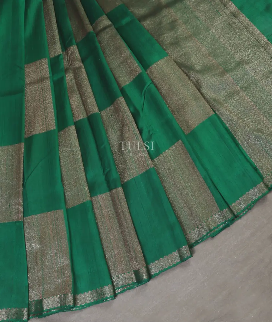 bottle-green-banaras-tussar-saree-t578826-t578826-b