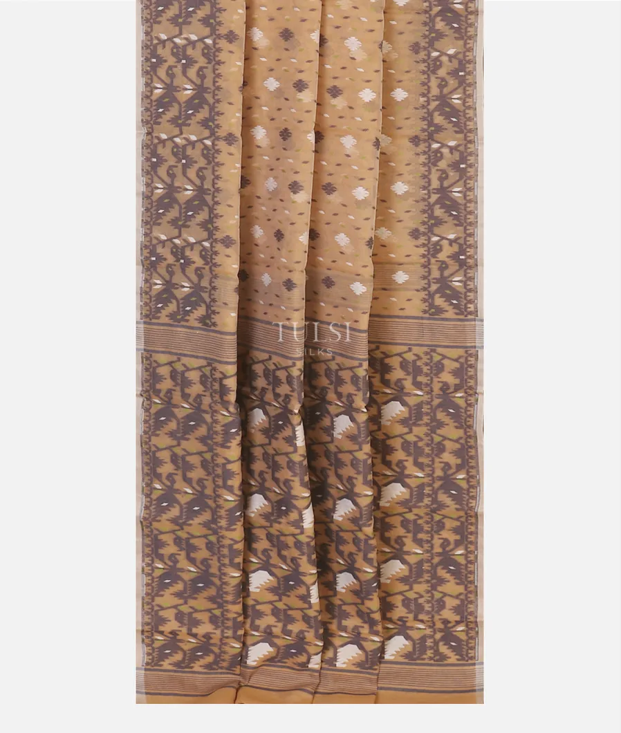 light-brown-dhakai-cotton-saree-t543509-t543509-b