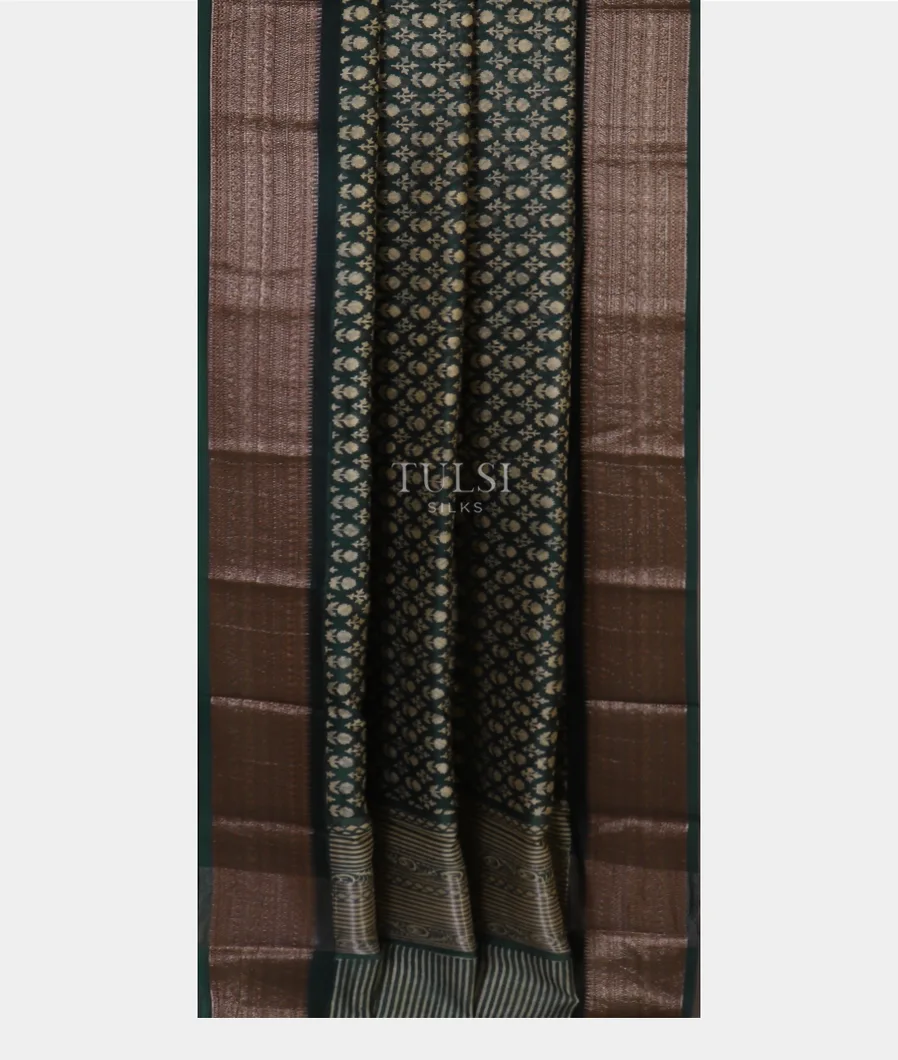 dark-green-soft-printed-cotton-saree-t581533-t581533-b