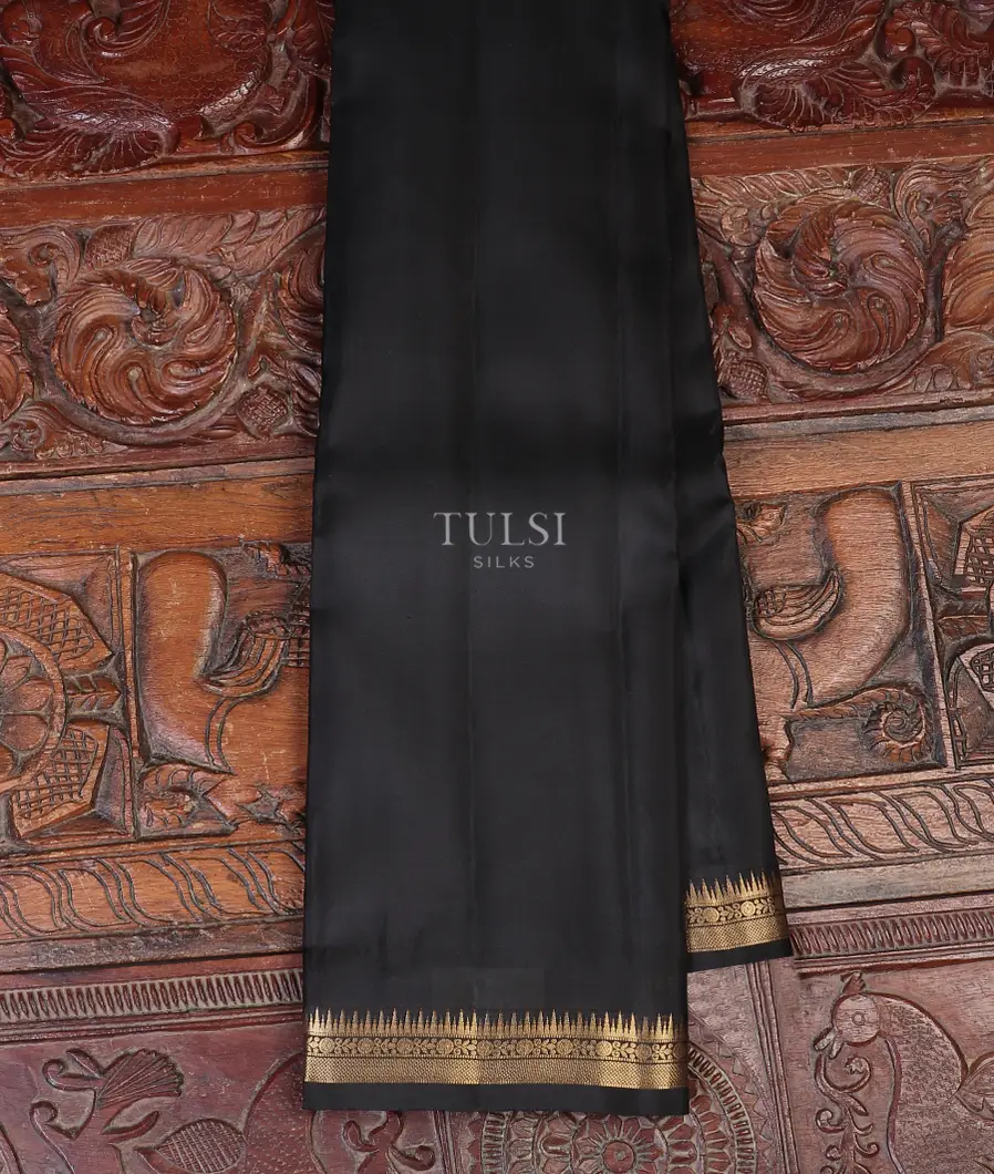 Black Soft Silk Saree T583467-image