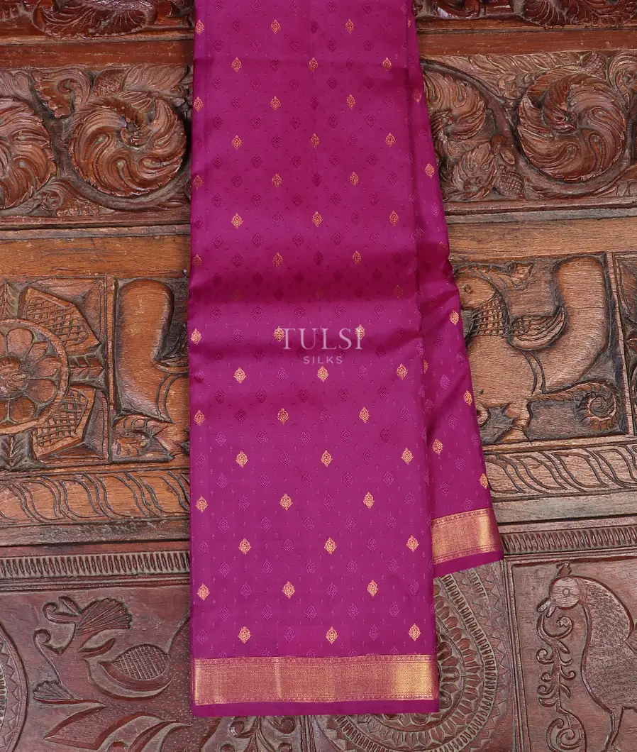 Purple Soft Silk Saree T549565-image