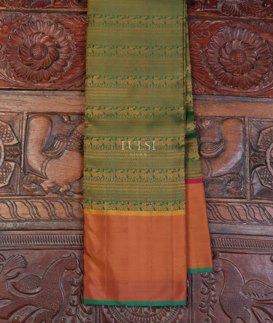 Green Kanjivaram Silk Saree T560846-image