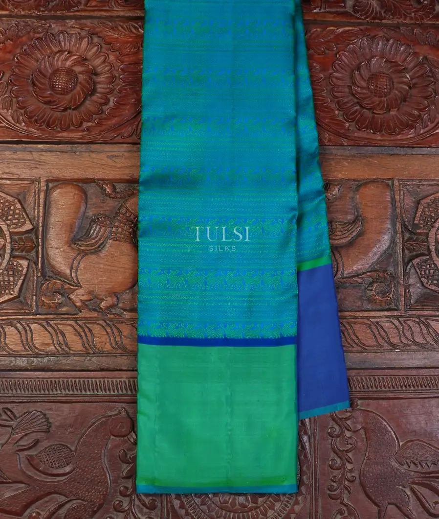 Blue Kanjivaram Silk Saree T580416-image