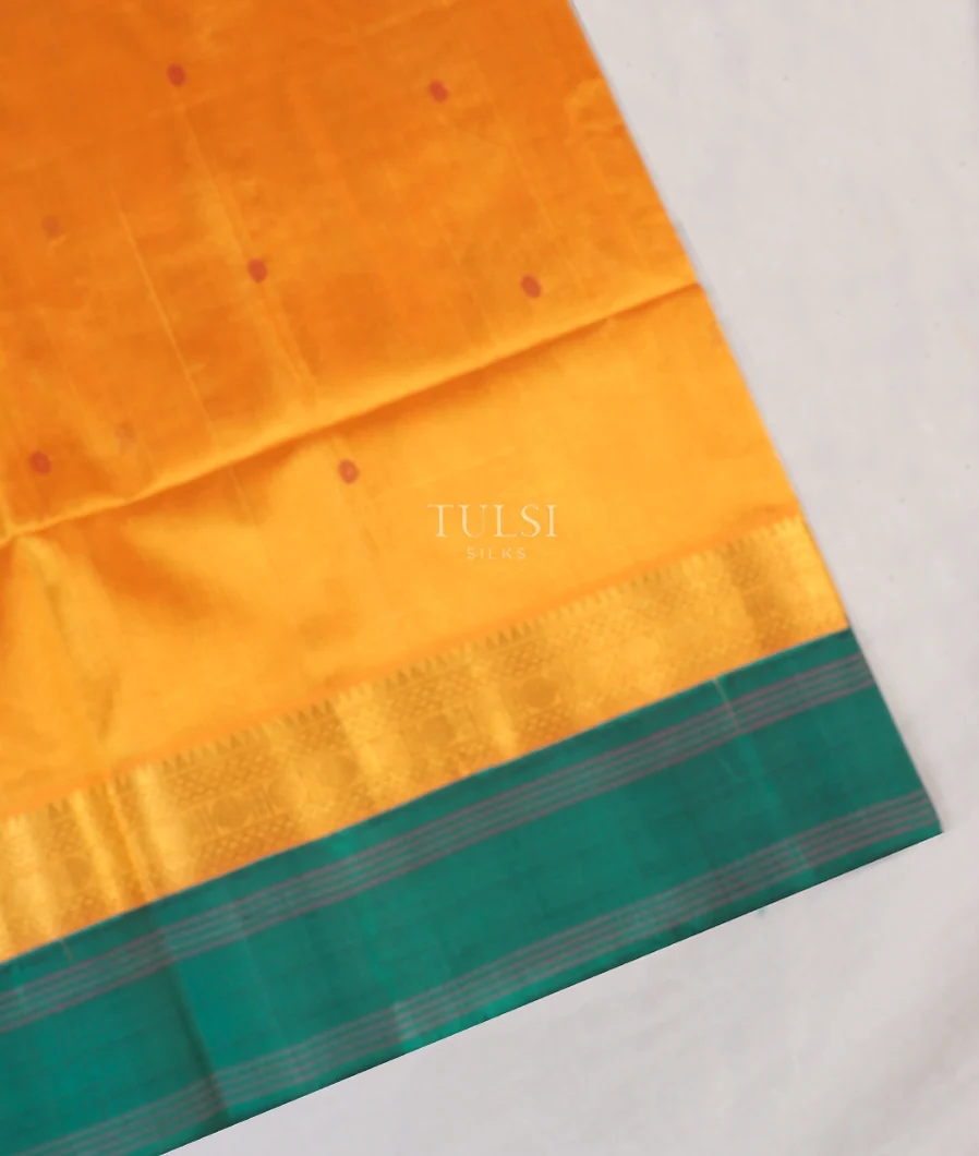 Yellow Silk Cotton Saree T586562-image