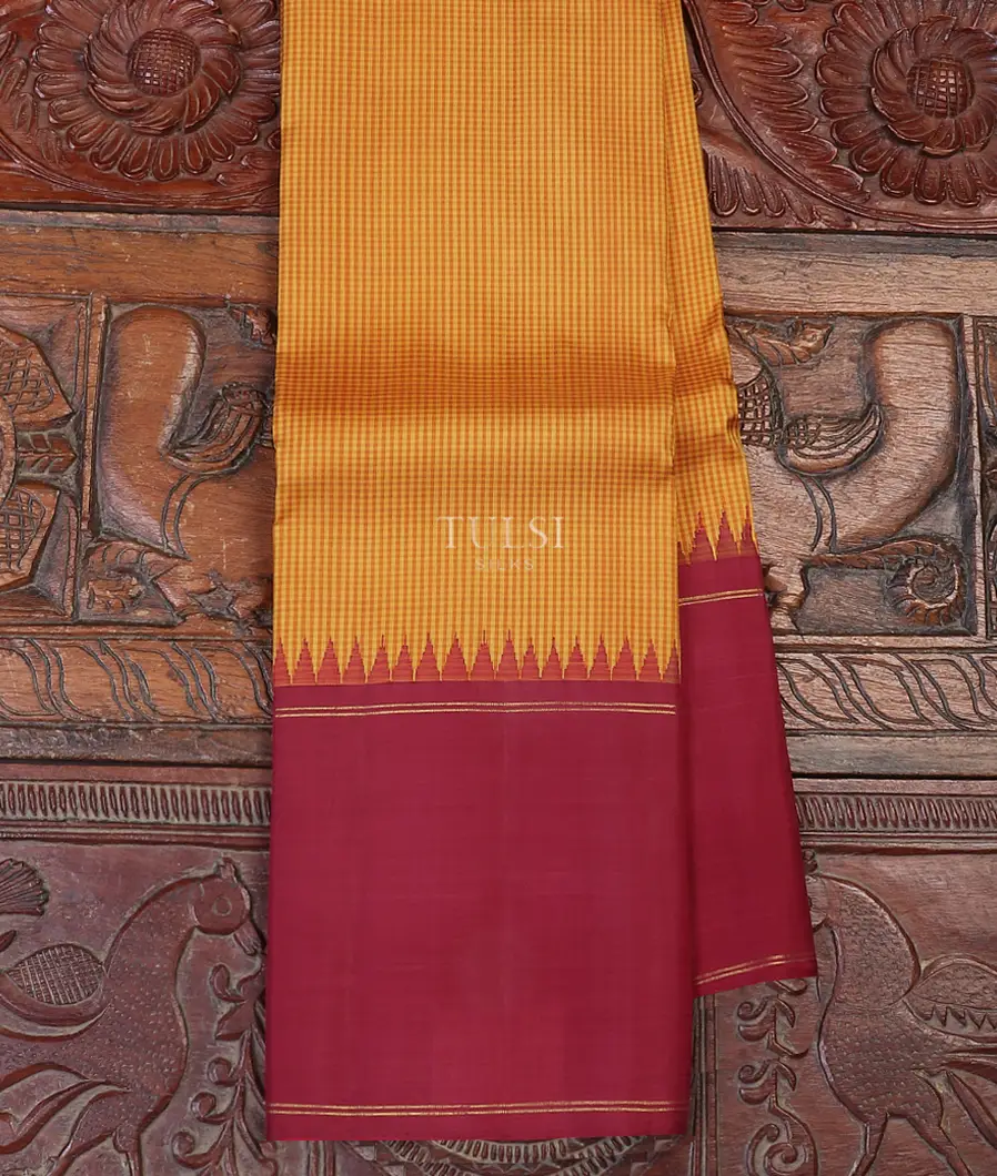 Yellow Kanjivaram Silk Saree T569486-image
