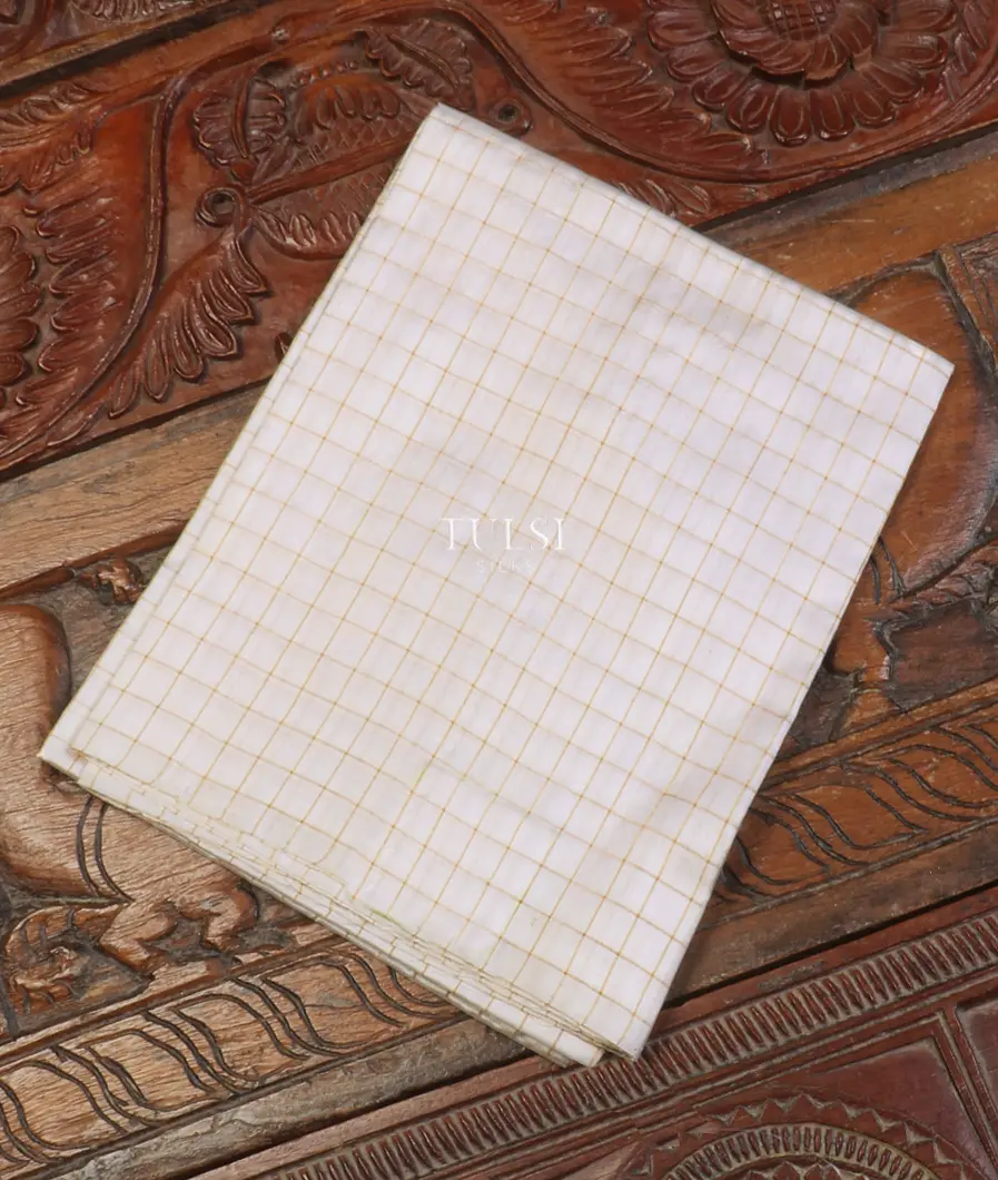 Off - White Kanjivaram Silk Blouse T506474-image