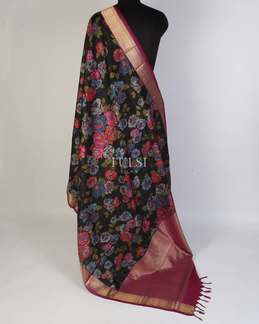 black-printed-kanjivaram-silk-dupatta-t370058-t370058-b