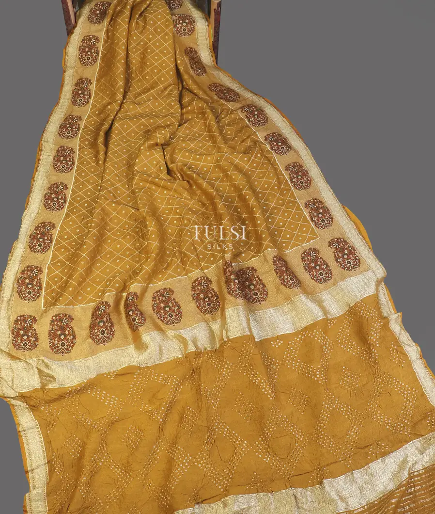 mustard-yellow-tussar-georgette-saree-t570165-t570165-b