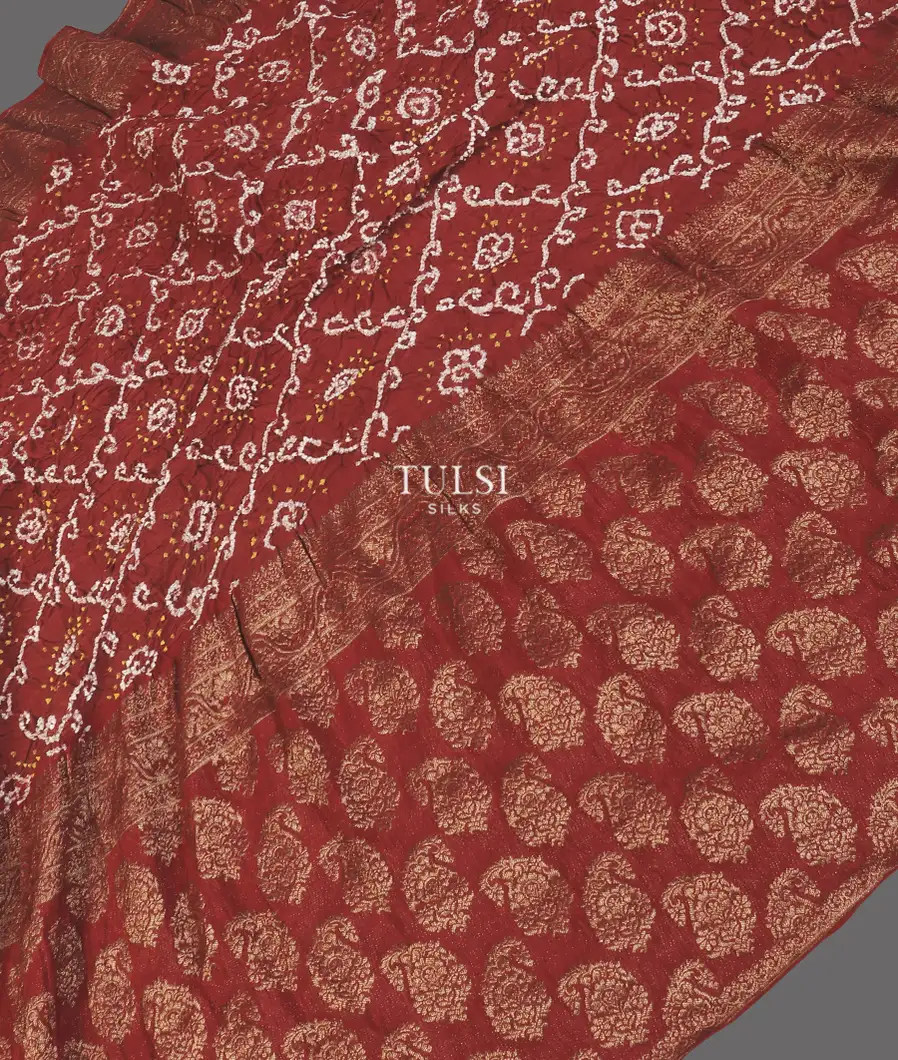 maroon-bandhani-crepe-silk-saree-t582506-t582506-d