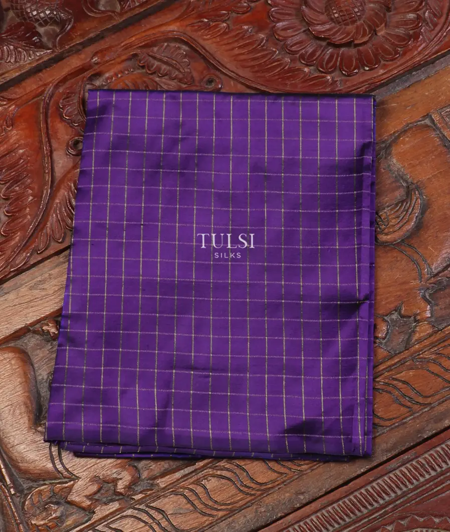 Purple Kanjivaram Silk Blouse T568650-image