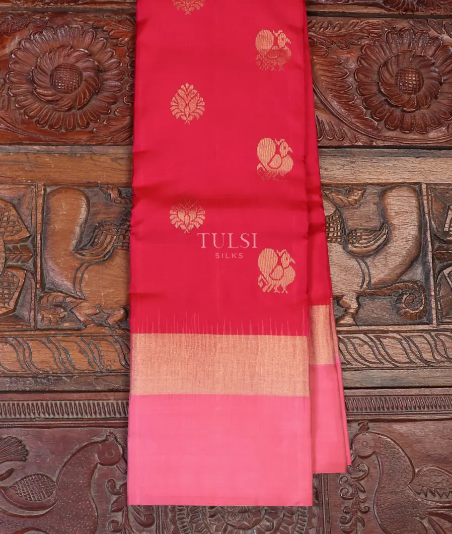 Magenta Soft Silk Saree T551253-image