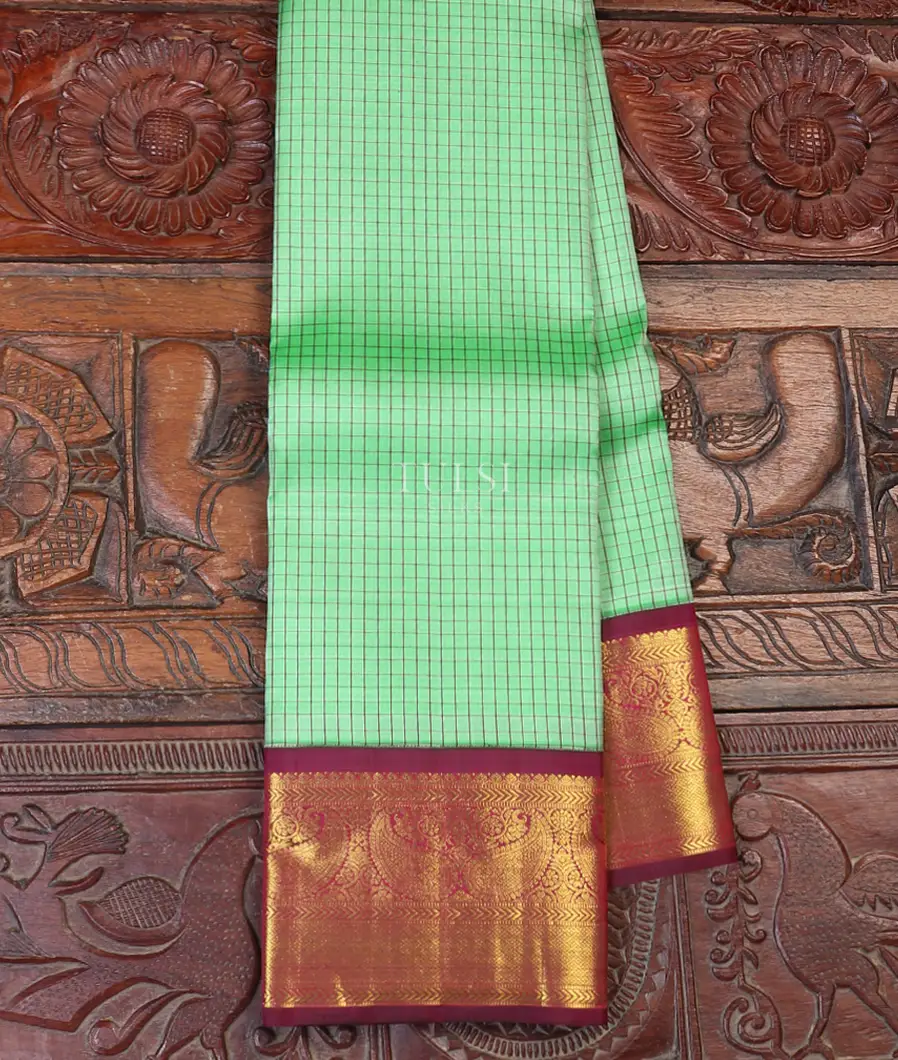 Green Kanjivaram Silk Saree T583369-image