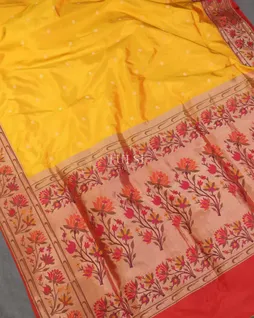 yellow-banaras-silk-saree-with-paithani-border-and-pallu-t586518-t586518-d