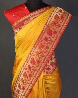 yellow-banaras-silk-saree-with-paithani-border-and-pallu-t586518-t586518-g