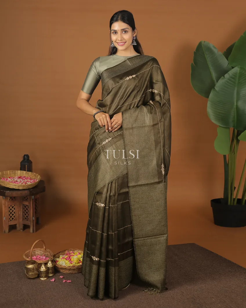 dark-green-tussar-embroidery-saree-t570641-t570641-e