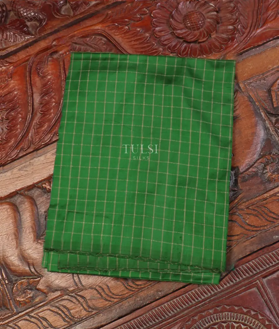 Green Kanjivaram Silk Blouse T568605-image