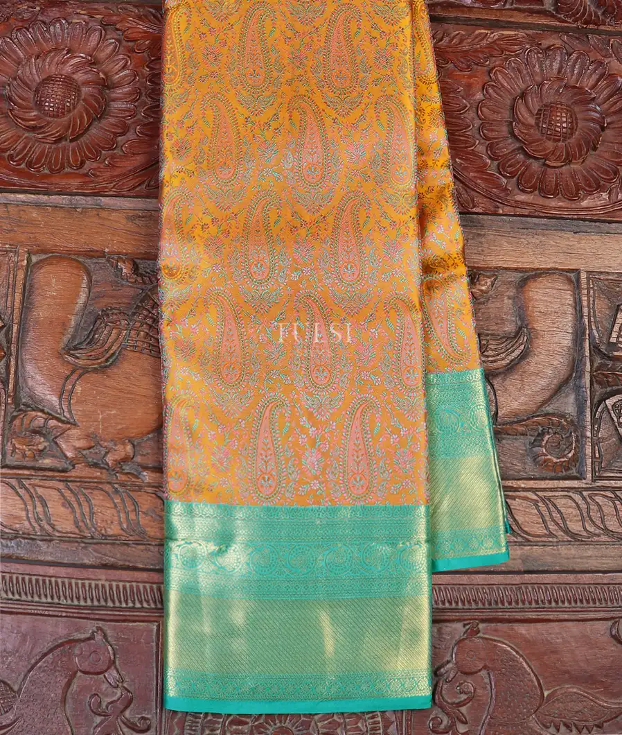 Yellow Soft Silk Saree T573387-image