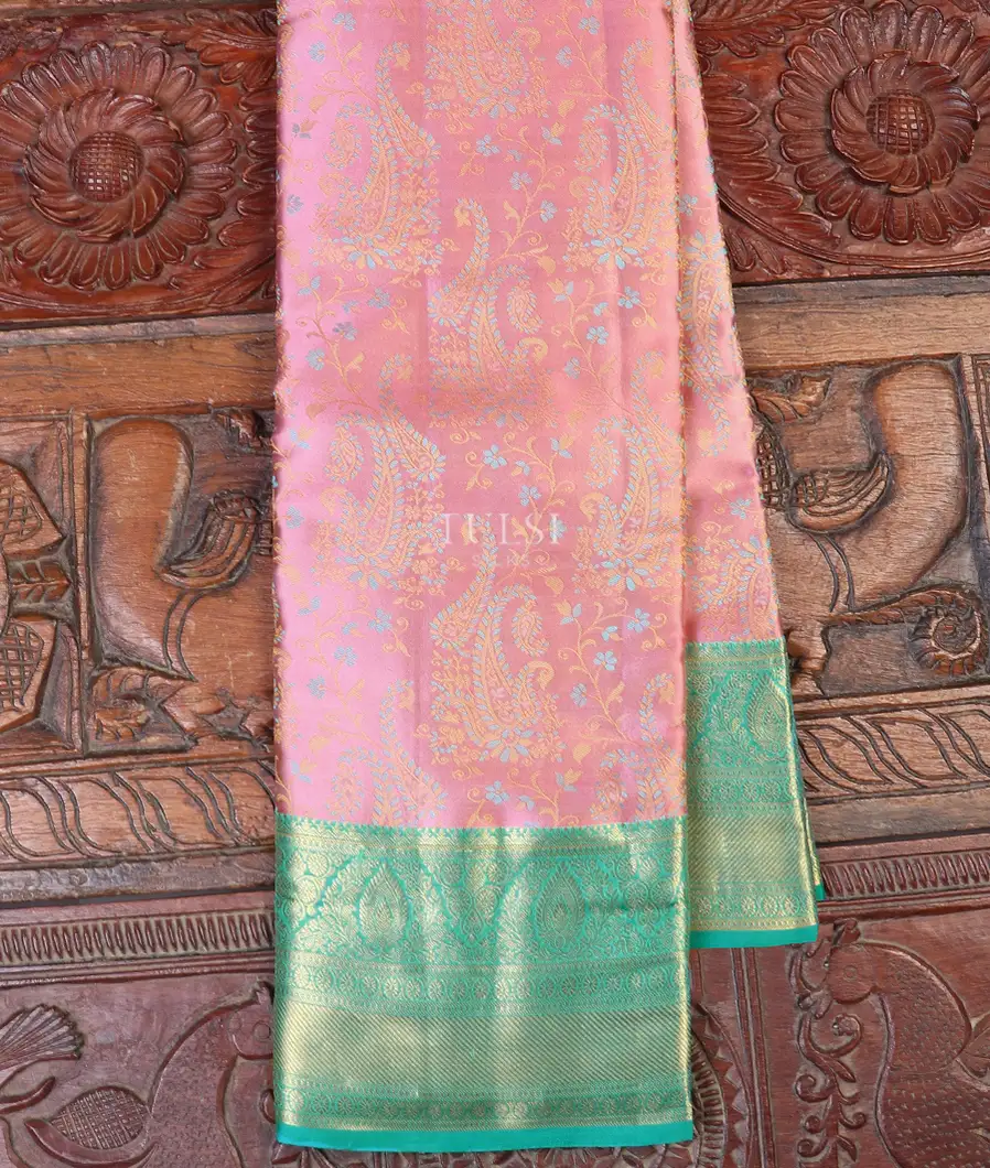Pink Soft Silk Saree T588862-image