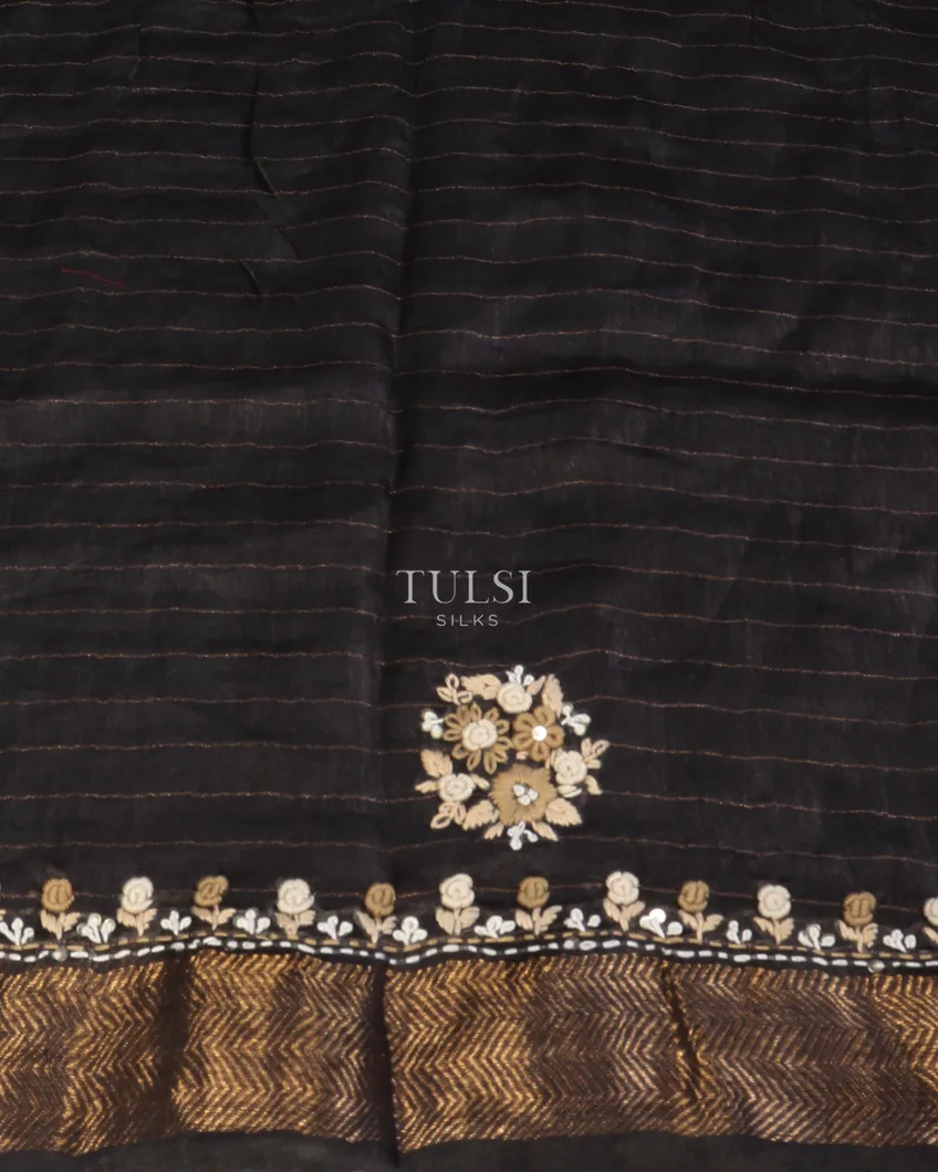black-linen-embroidery-saree-t587235-t587235-c