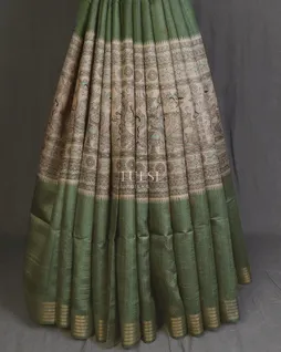 beige-and-green-tussar-printed-saree-t588560-t588560-b