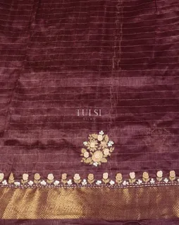 burgundy-linen-embroidery-saree-t587237-t587237-c