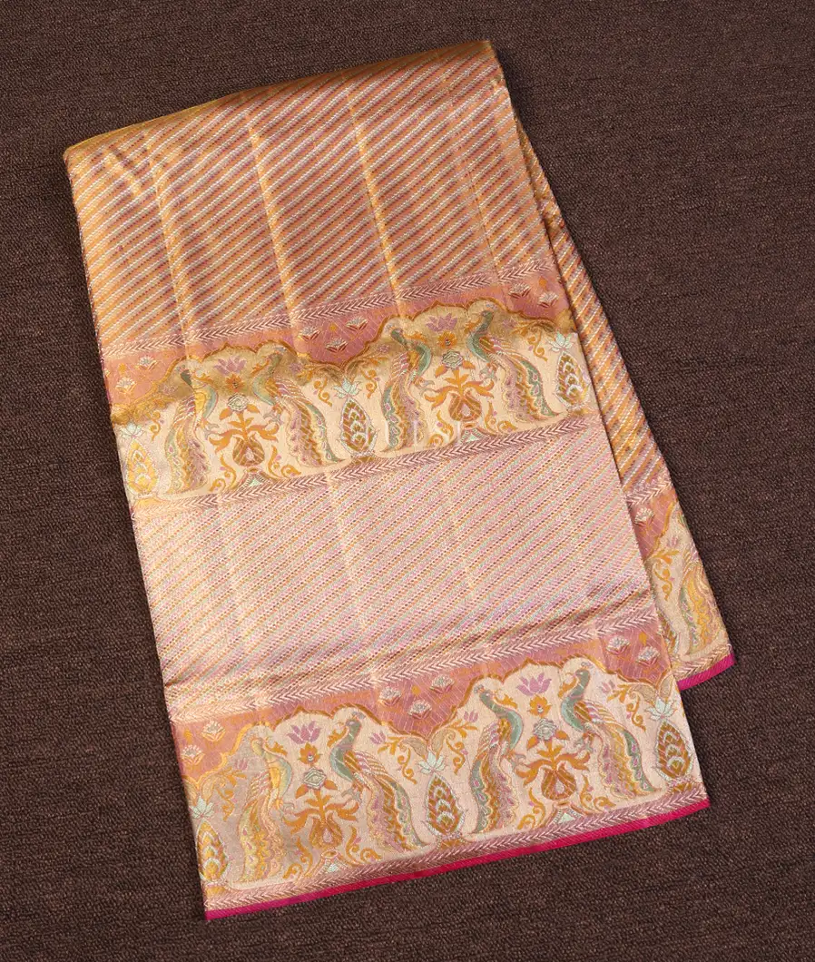 Pink Tissue Kanjivaram Silk Saree T557999-image
