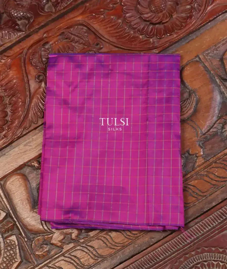 Purple Kanjivaram Silk Blouse T568441-image