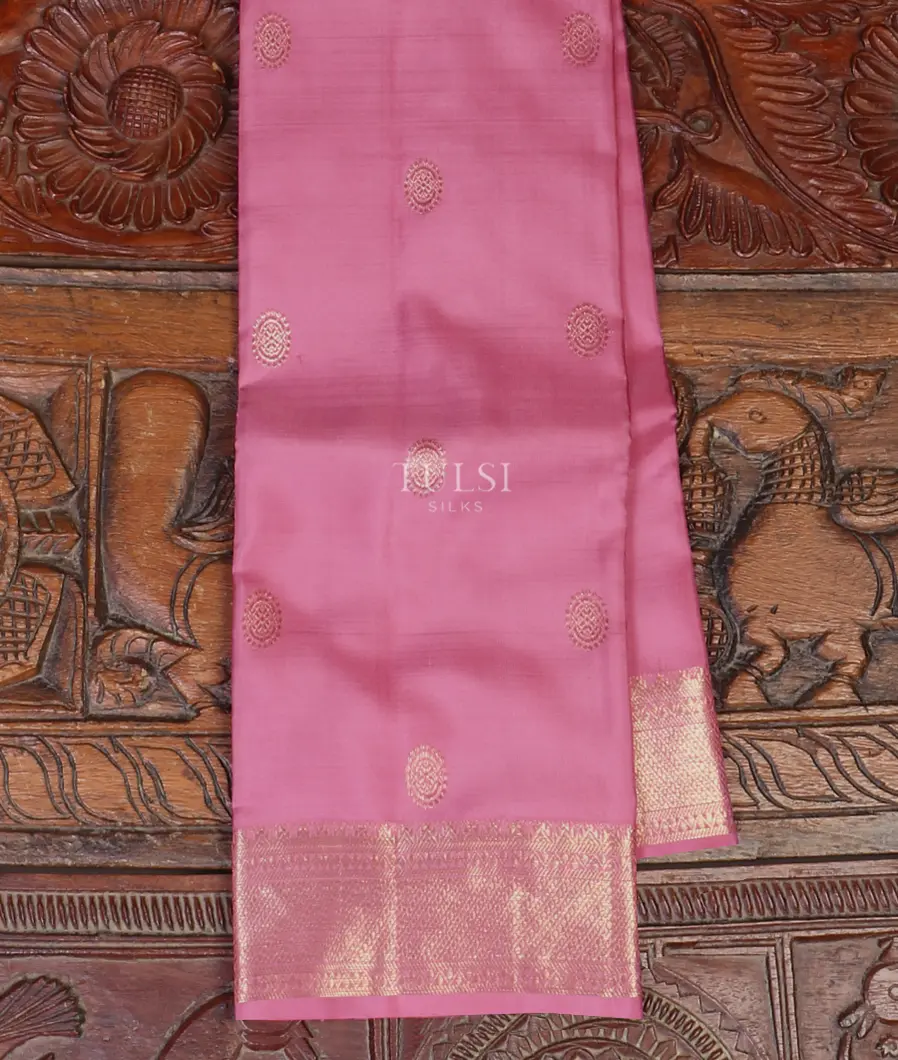Pink Kanjivaram Silk Dupatta T563565-image