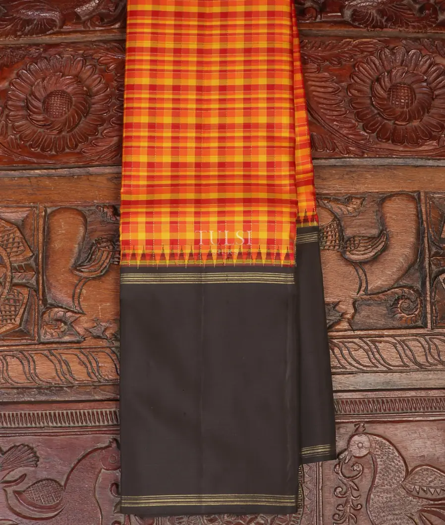 Multicolour Kanjivaram Silk Saree T589954-image