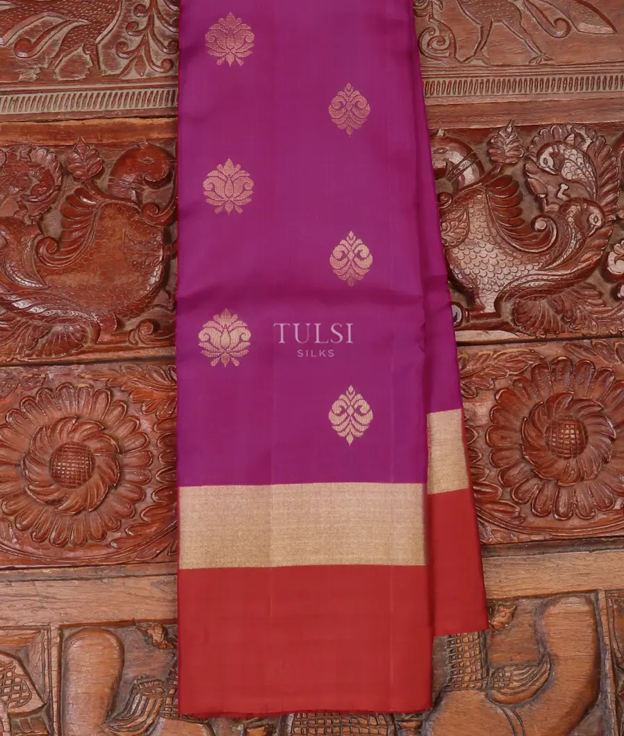 Purple Soft Silk Saree T578462-image