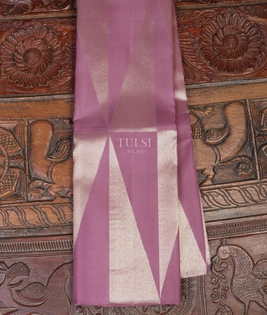 Lavender Kanjivaram Silk Saree T590598-image