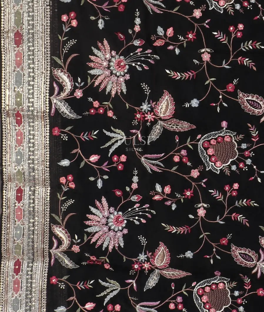 black-kora-organza-embroidery-saree-t593869-t593869-c