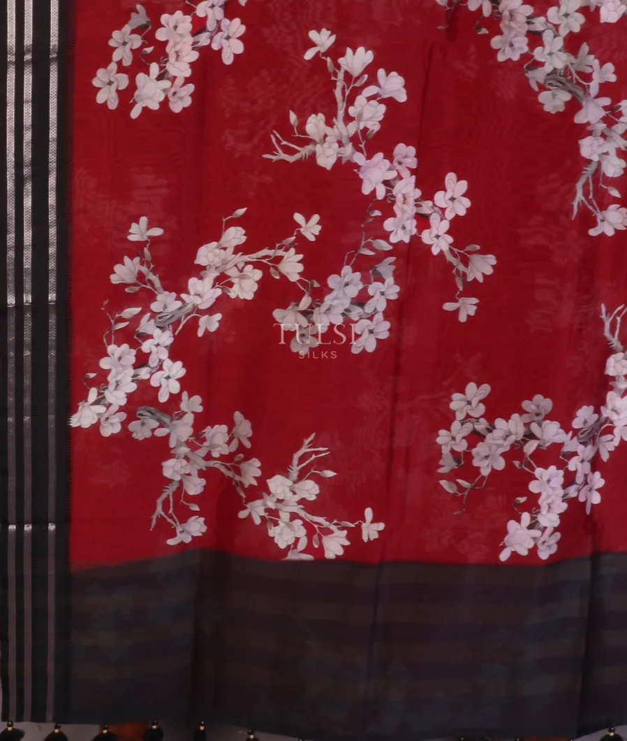 maroon-chanderi-cotton-saree-t591116-t591116-d