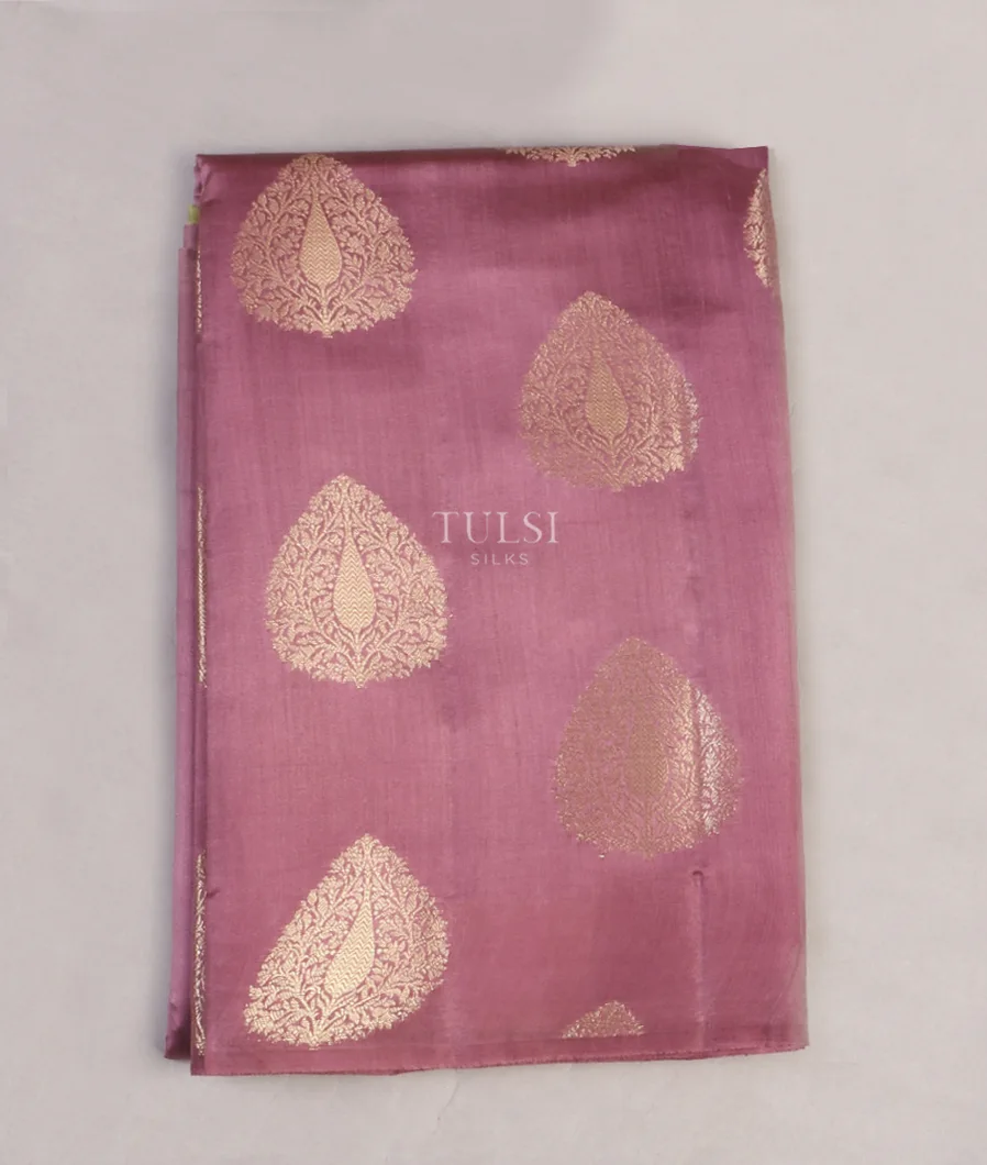 Mauve Pink Chaniya Silk Saree T589614-image
